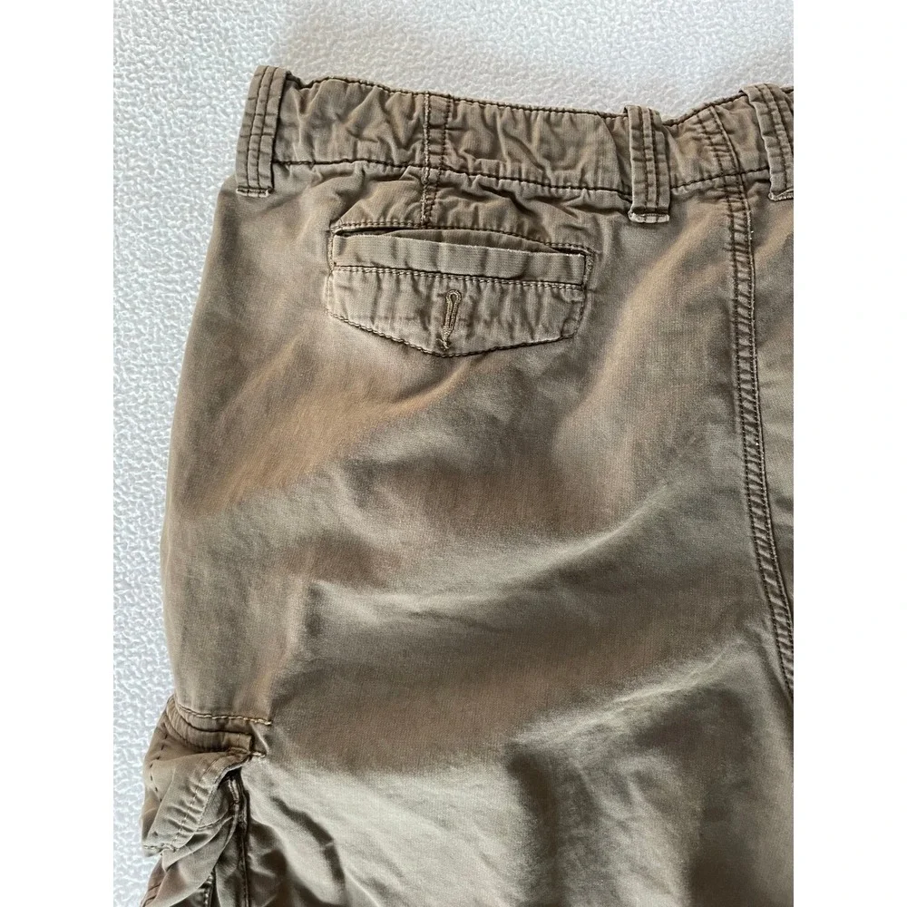 Lucky‎ Brand Mens 40 Cargo Shorts Brown Outdoor Utility Cotton Casual